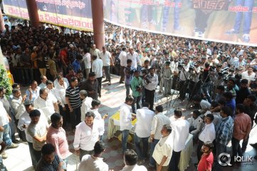 Legend Movie Hungama at Bramaramba Theatre